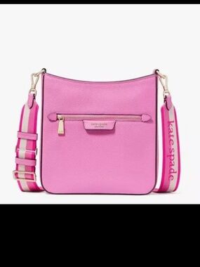 Kate Spade Hudson Crossbody Color Blocked Bundle Pebbled Leather